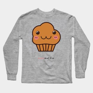 Kawaii Cuntmuffin Long Sleeve T-Shirt